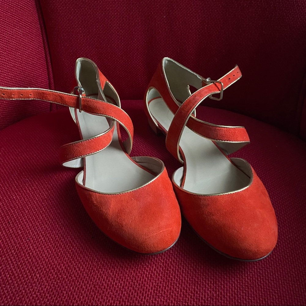 Suede J Crew Flats